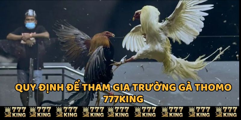 Quy định để tham gia trường gà Thomo 777KING