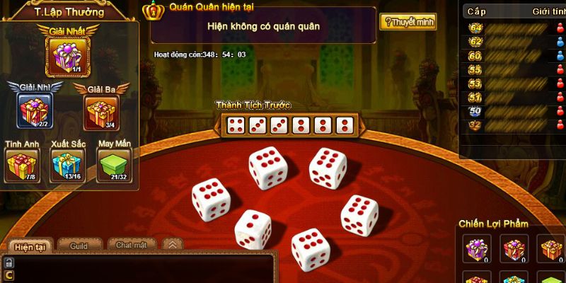 Xí ngầu 77KING còn được gọi là game Sicbo